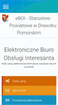 Mobile Screenshot of eboi.powiatdrawski.pl
