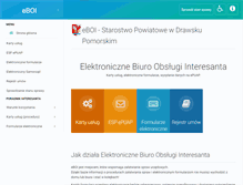 Tablet Screenshot of eboi.powiatdrawski.pl