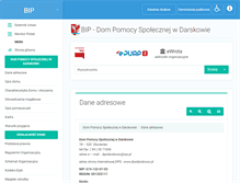 Tablet Screenshot of bip.dps.powiatdrawski.pl