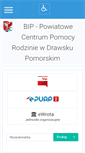 Mobile Screenshot of bip.pcpr.powiatdrawski.pl