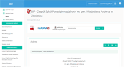 Desktop Screenshot of bip.zspzlocieniec.powiatdrawski.pl